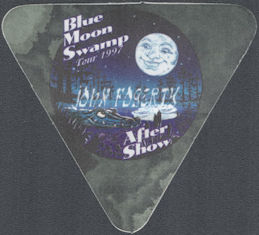 ##MUSICBP2043 - John Fogerty OTTO Cloth backstage pass from the 1997 Blue Moon Swamp Tour