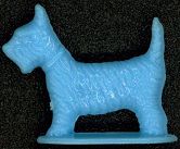 #TY121 - Group of 12 Hard Plastic Scottie Dog Toys