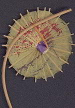 #MS146 - Three Very Old pre-war Japan Parasol Trinkets