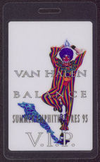 ##MUSICBP0579 - Van Halen Laminated Backstage P...