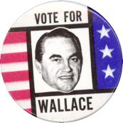 #PL232 - Pictorial Vote for Wallace Pinback