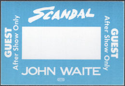 ##MUSICBP1891 - John Waite OTTO Cloth Guest Aft...
