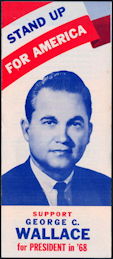 #PL348 - George Wallace Stand Up for America Brochure