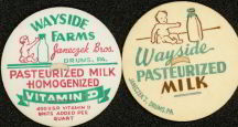 #DC040 - Wayside Farms Milk Cap Picturing Baby with Giant Bottle