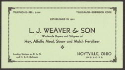#UPaper030 - Weaver Wholesale Buyer Ink Blotter