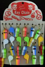 #TY219  - Toy Whistle Display with 24 Whistles