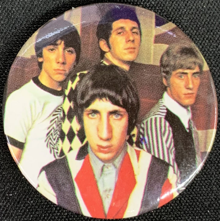 ##MUSICBQ0210 - 1989 The Who Pinback Button from "Button-Up"