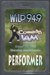 ##MUSICBP1125 -  Wild 94.9 Comedy Jam OTTO Laminated Performer Backstage Pass from the Shoreline Amphitheatre in 2008