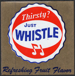 #SOZ017 - Whistle Soda Decal