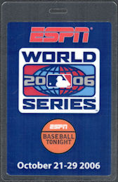 ##MUSICBP1677 - Oversized ESPN 2006 MLB World S...