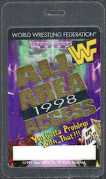 ##MUSICBP1385 - Laminated OTTO All Area Access ...