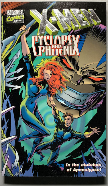 #CH595 - Marvel Comics Fancy X-Men Paperback - Cyclops and Phoenix