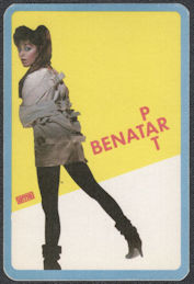 ##MUSICBP1317- Uncommon Pat Benatar OTTO Backstage Pass from her 1982 Tour