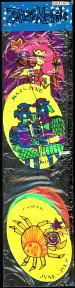 #MSH009 - Hippie Black Light Mobile with Zodiac Signs