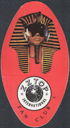 ##MUSICBP0764 - ZZ Top OTTO Cloth Backstage Pass for the ZZ Top International Fan Club